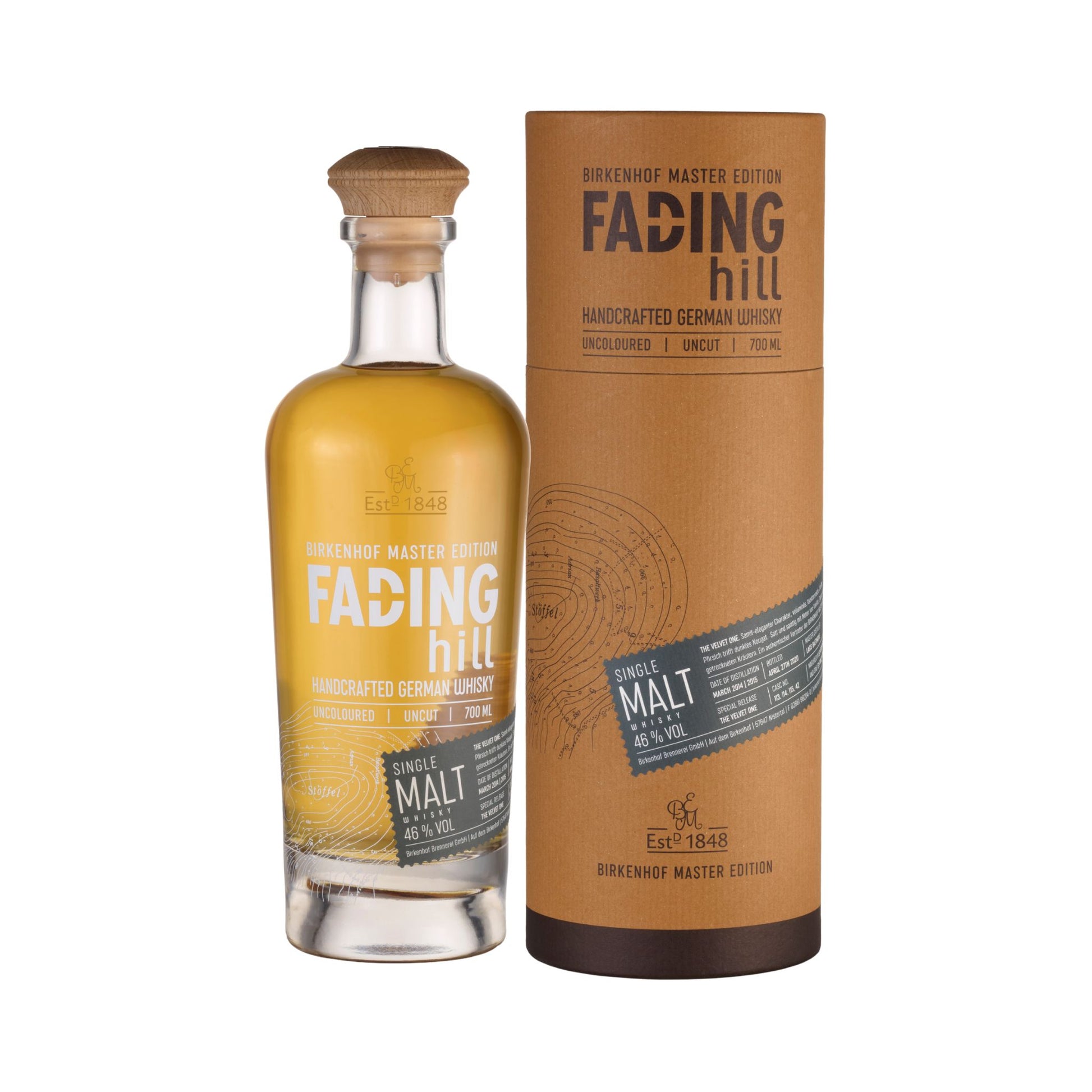 Birkenhof Whisky Fading Hill Single Malt classic