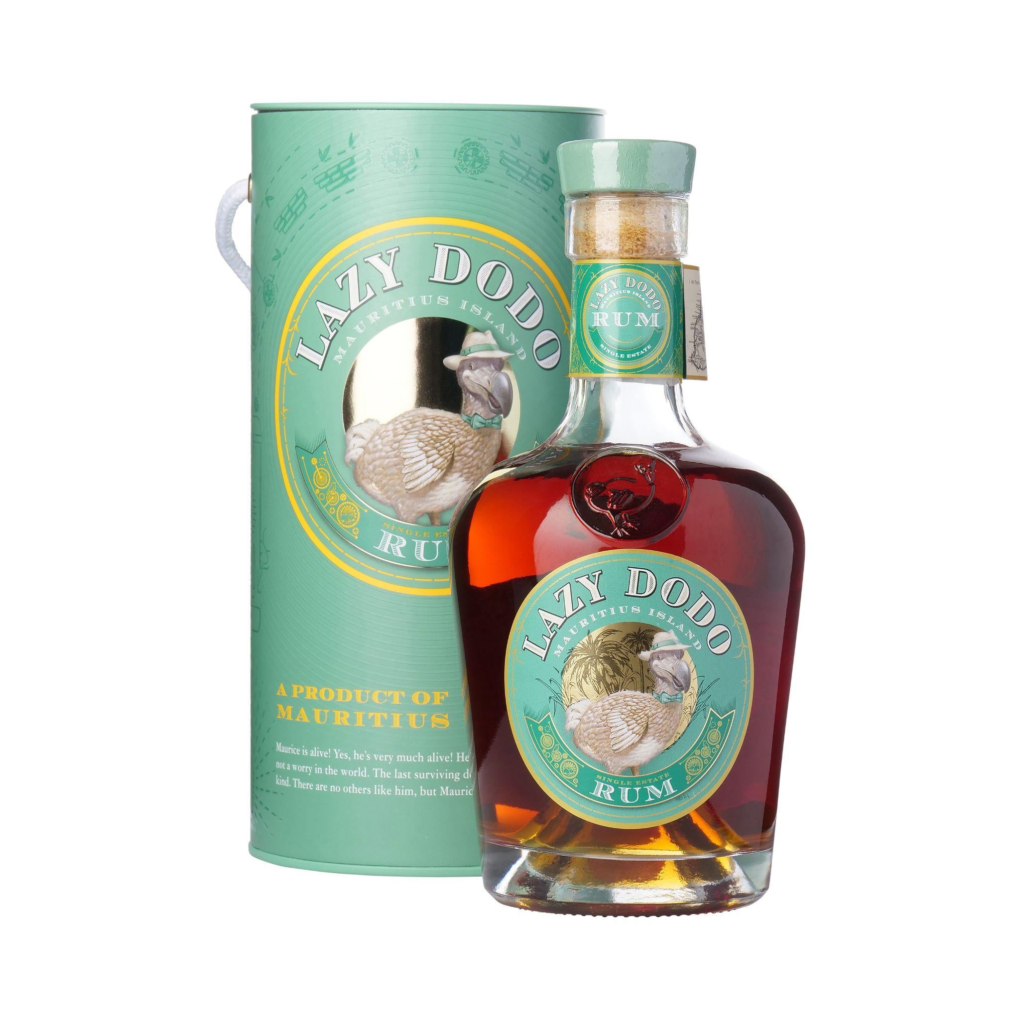 Lazy Dodo Rum in canister