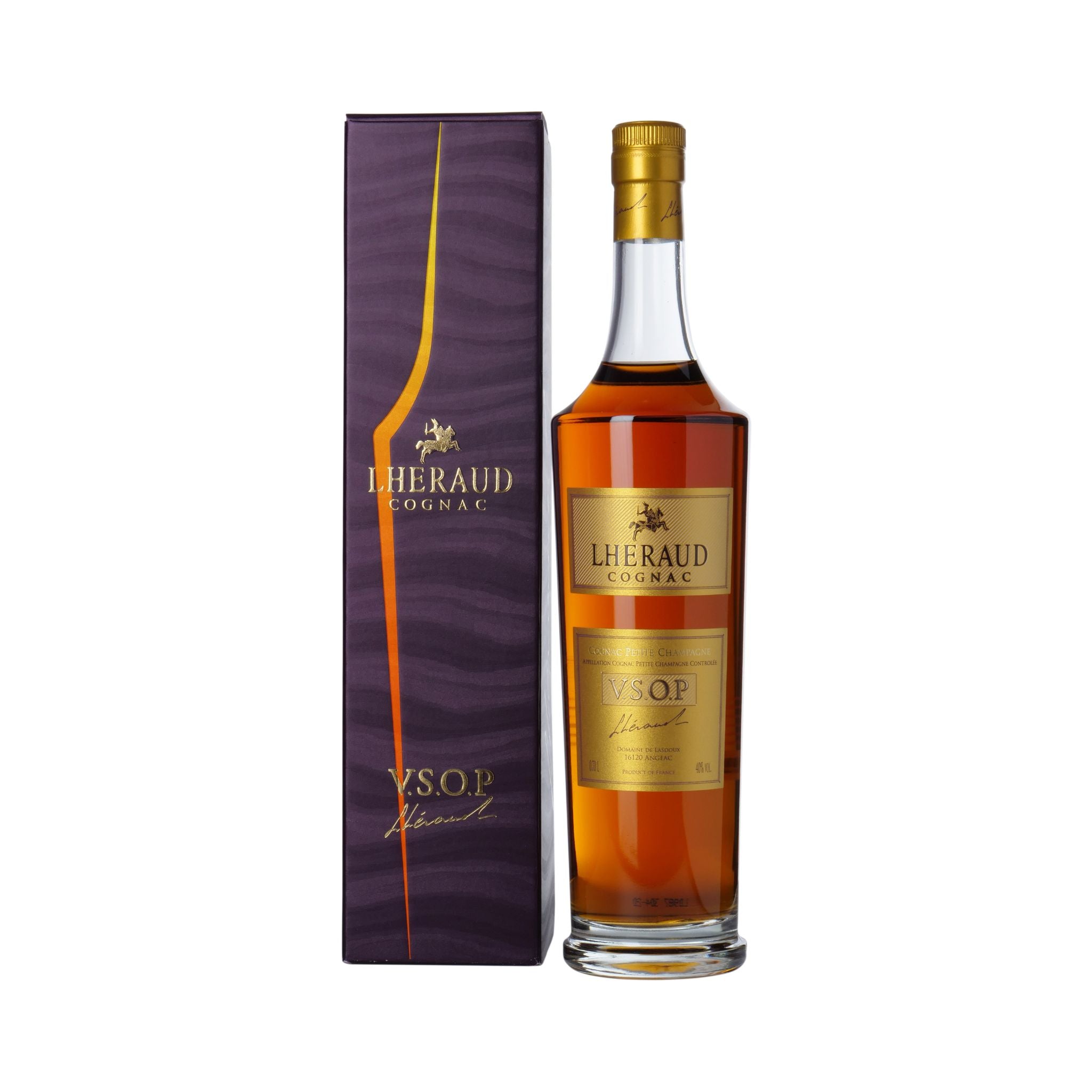 Lheraud Cognac VSOP mit Verpackung