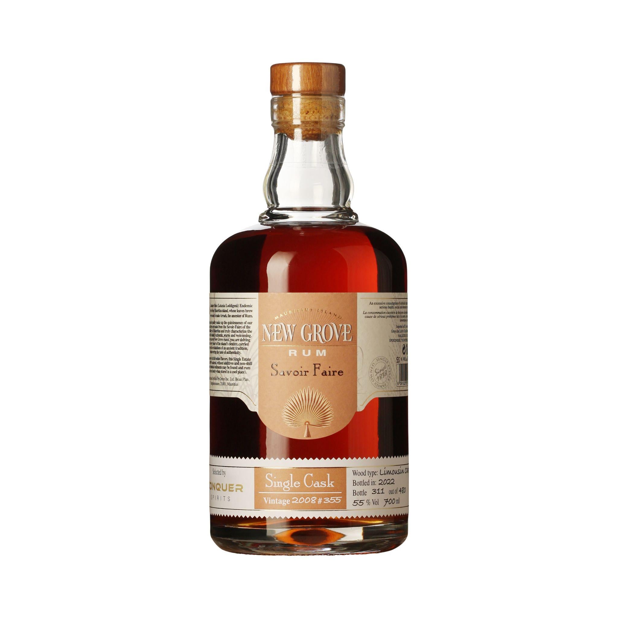 New Grove Savoir Faire Single Cask 2008