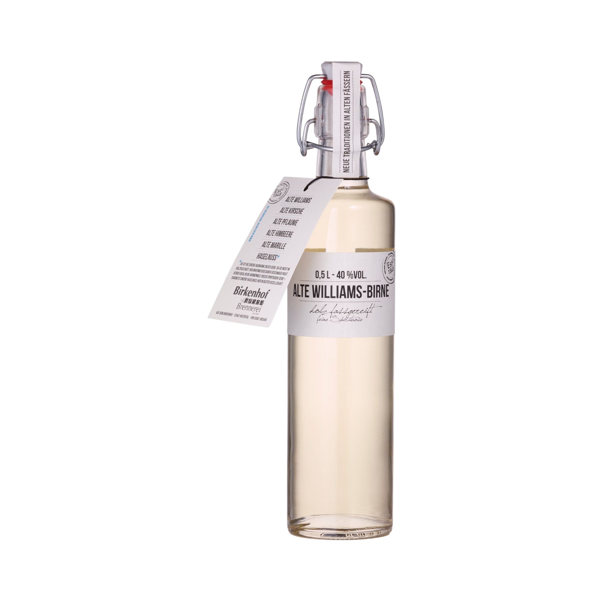 Birkenhof Spirituose Williams Birne 0,5l